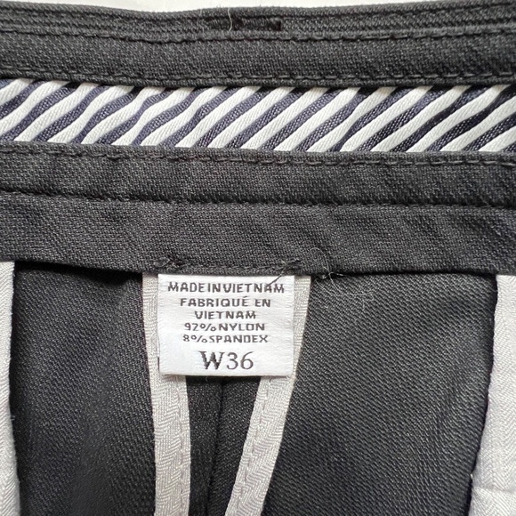 FootJoy FJ Shorts Mens 36 Black 8" Golf Casual Performance Stretch Preppy Logo - Picture 7 of 7